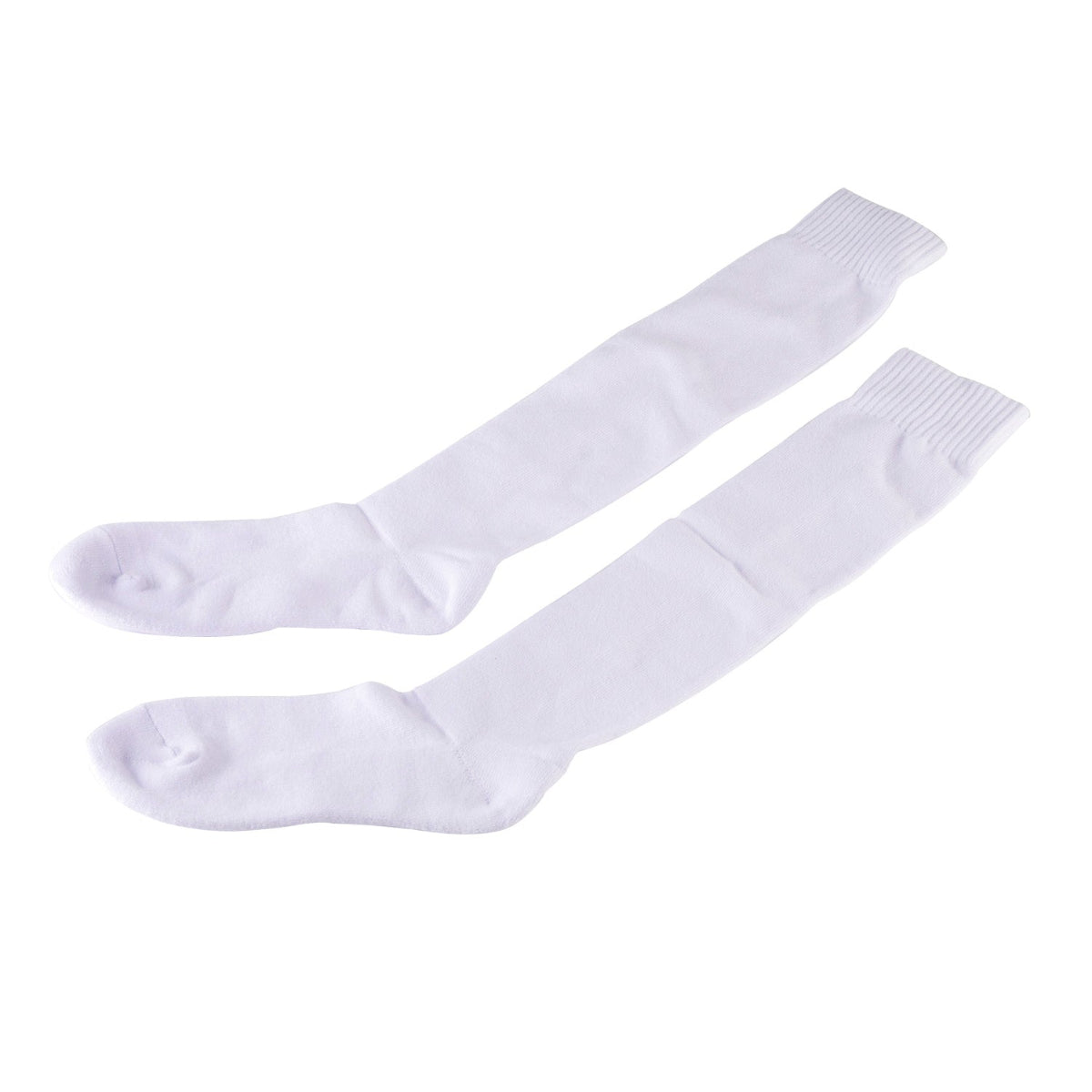 Plain White Double Padded Fencing Socks